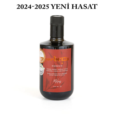 Memecik Erken Hasat Soğuk Sıkım Natürel Sızma - 500 ML - Parbeiza