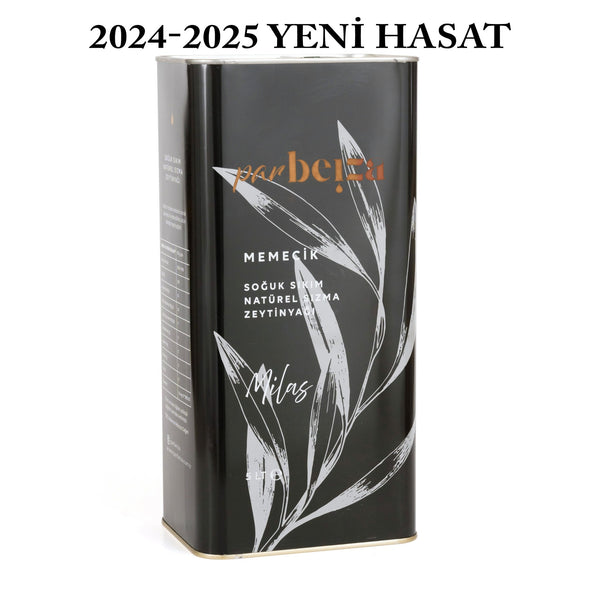 Memecik Soğuk Sıkım Naturel Sızma Zeytinyağı 5 LT - Parbeiza